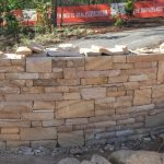 img-Split Sandstone Walling Stones On Besser Block