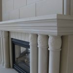 img-Fireplace Column With Detail Carving