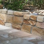 img-Gold Sandstone Ballast Wall