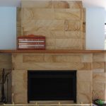 img-Rockface Sandstone Fireplace And Hearth