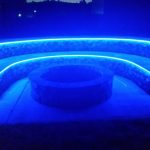 img-Sandstone Curved Seat 30mm Neon Lit