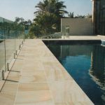 img-Sandstone Pool Coping With Pencil Round Edge