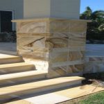 img-Sandstone Stairs Built With Column