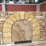 img-Sandstone Wall Cladding With Arch