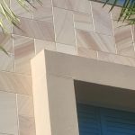 img-White Pink Sandstone 30mm Cladding Tile