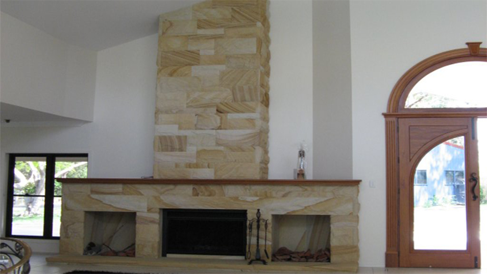 Indoor Sandstone Feature Walls - Custom Sandstone Feature