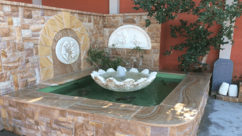 Tailored Garden & Landscape Elements - Custom Sandstone Feature